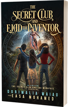 The secret club and ejad the inventor book cover